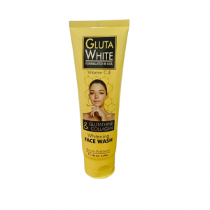 Gluta White Glutathione & Collagen Whitening Face Wash (with Vitamin C & E)