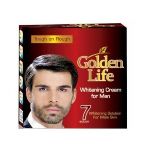 Golden Life Whitening Cream for Men (7 Action Whitening Solution for Male Skin)