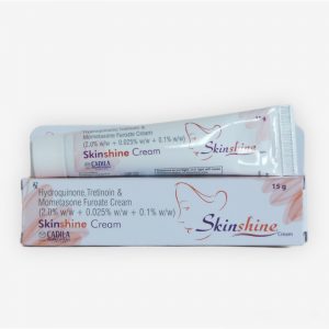 Skinshine Cream (Hydroquinone, Tretinoin & Mometasone Furoate Cream - 15 g)